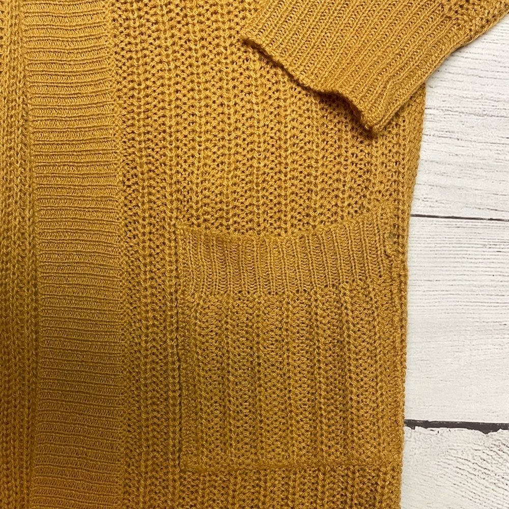 Mustard Yellow Duster Cardigan - Picture 7 of 12